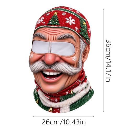 Qaezyco Funny Ski Mask,Funny Ski Mask,A,One Size - image 6