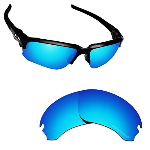 Image of Alphax Polarized Replacement Lenses for Oakley Si Speed Jacket OO9228 Sunglasses - Glare Reduction | Precision Cutting
