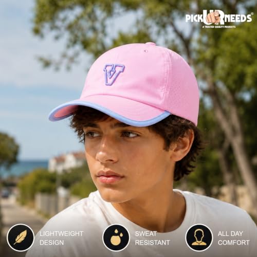 Image of Pick Ur Needs Unisex Sports Baseball Cap Breathable Quick-Dry Summer Cap with Adjustable Strap