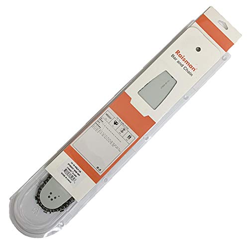 18-Inch Bar & Chain Combo .325" Pitch, .050" Gauge, 72 DL, Compatible with Husqvarna Models 45 50 55 133SG 136 137 140 141 142 154 234 240 242 243 246 254 340SE 345 346 350 440 450 455 460 545 550 560