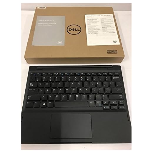 Dell K17M - Keyboard - backlit - dock - gray, black - for Latitude 7285 2-in-1