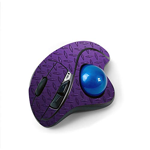 MightySkins Skin for Logitech M570 Wireless Trackball Mouse - Purple Diamond Plate | Protective, Durable, and Unique Vinyl Decal wrap cover | Easy To Apply, Remove, and Change Styles | Made in the USA MightySkins Skin for Logitech M570 Wireless Trackball Mouse - Purple Diamond Plate | Protective, Durable, and Unique Vinyl Decal wrap cover | Easy To Apply, Remove, and Change Styles | Made in the USA
