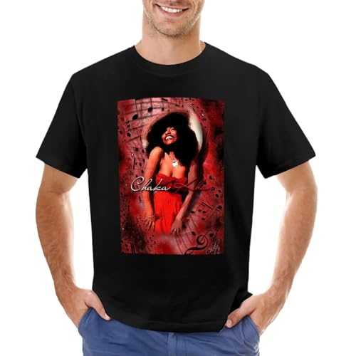 Photo de JIANGNANYAN Chaka-Khan-Shirt-T-Shirt-T-Shirt-Short-Summer-Top-Sweat-Shirts-Men-s-t-Shirts