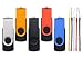 Produktbild 8GB USB Sticks 5 Stück - USB Flash Laufwerk - Kepmem Rotate Speichersticks Tragbar Mehrfarbig