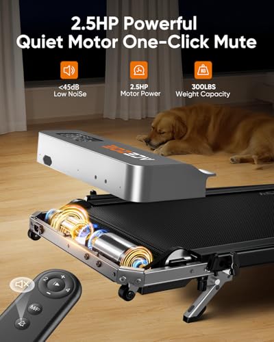 Motorized Folding Treadmill with Incline