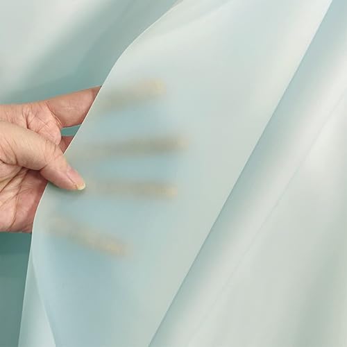 Miniatura 3 de Rollo de vinilo de PVC de gelatina de 11.8 x 53 pulgadas, suave, de color liso, impermeable, tela de PVC para esterilla, lazos para el cabello,