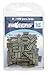 Hi-Seas Mini Double Barrel Copper Crimp Sleeves, 1.6 Millimeter Inside Diameter, 100-Pieces