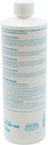 Miniatura 5 de In The Swim Clarificador Ultra 4 en 1  Clarificador de agua para piscinas y estanques con fórmula avanzada de unión de partículas  1 cuarto de galón
