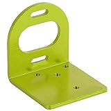 Dilwe RC Motor Base, Metal Motor Mounting Holder Seat Base for 540 3660 3650 Motors RC Accessory(Green)