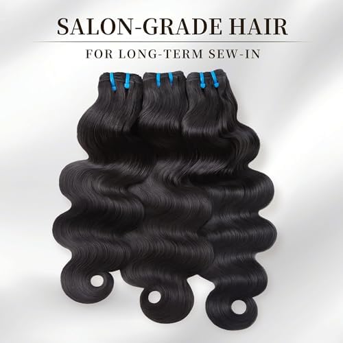 Luckstar Body Wave Bundles Human Hair Raw Hair 3 Bundles 18 20 22 Inch