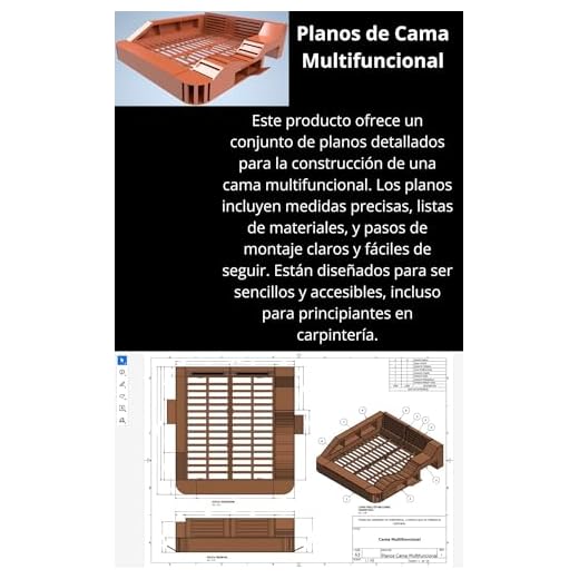 Planos de Cama Multifuncional (Spanish Edition)