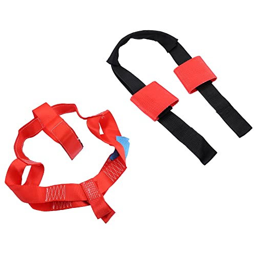 Image of X AUTOHAUX Front Rear Wheel Tie Down Strap Universal Motorcycle 1 Set