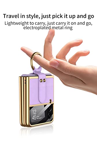 Hauw Custodia Galaxy Z Flip 3 5G,Custodia in Pelle...