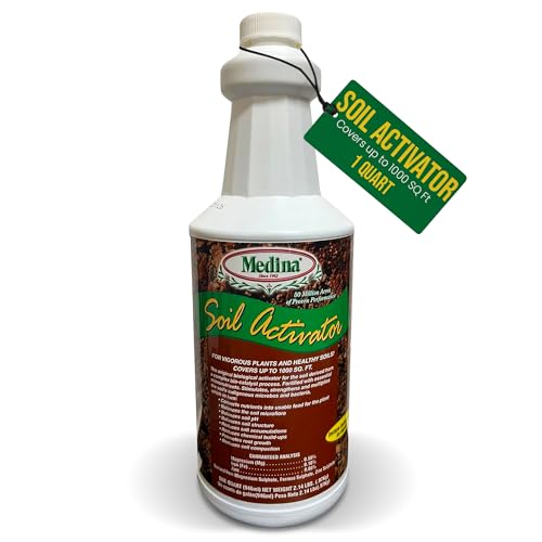 Medina Activador Líquido para Suelo - Fertilizante 1 Qt