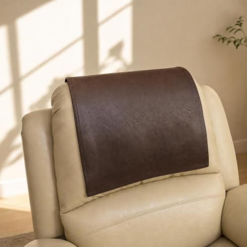 Funda para sillón antideslizante kowaku con protector de reposacabezas impermeable 3