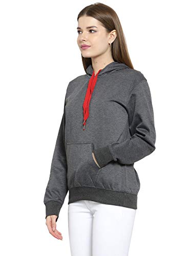 Image of Scott International Men's Solid Cotton Hoodies for Men, Trendy and Comfortable Sweatshirts for Men, Stylish Winter Wear with Hood and Pockets, Fashionable Hooded Sweatshirts