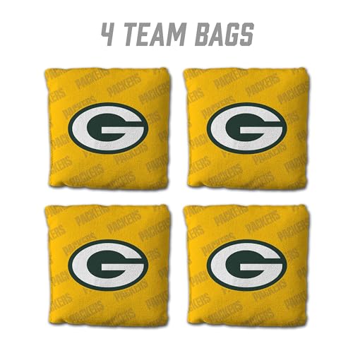 Sacs de cornhole Green Bay Packers robustes pour remplacer vos sacs usés
