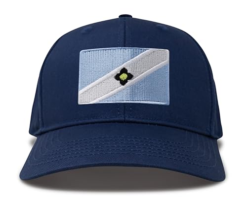 Image of International Tie City Hat for Men and Women, Adjustable Snapback Trucker Baseball Cap with Embroidered Patch
