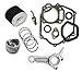 Honda GX390 13HP ENGINE OVERHAUL KIT PISTON RINGS CLIPS AIR FILTER GASKET SET