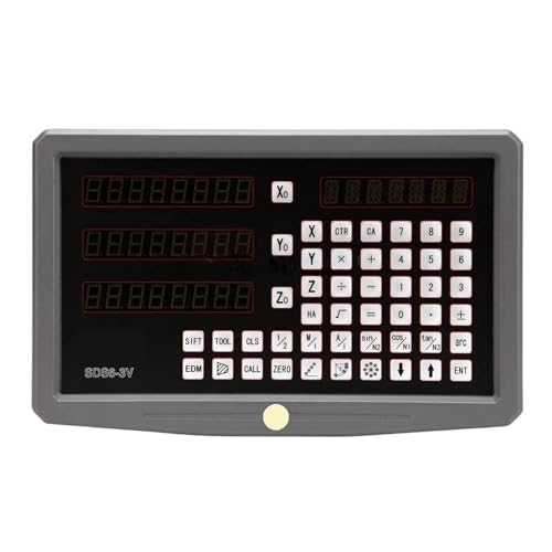 Pantalla Digital 3 Ejes SDS6-3V Metal Cover miniatura 1