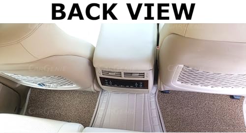 Image of 9D Car Floor Mats for Tata Curvv Ev | Waterproof | Antislip | Faux Leather | Full Coverage | All Weather | Custom Fitted 9D Car Floor Mats | Beige