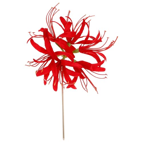 Épingle à cheveux rouge pour occasions formelles et soirées habillées