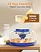 18 Chicken Egg Incubators for Hatching Eggs: Egg Incubator with Automatic Egg Turning and Humidity Control - Egg Candler - Temperature & Humidity Display - Used to Hatch Quail, Chicken, Duck and Goose