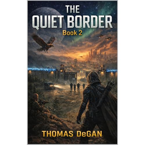 The Quiet Border Audiolibro Por Thomas DeGan arte de portada