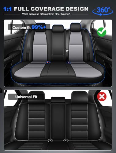 Image of AOMSAZTO Seat Covers for Nissan Sentra:2020 2021 2022 2023 2024 2025 S SV