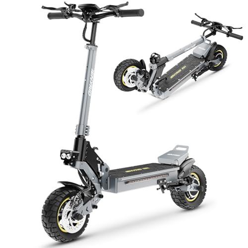Electric Scooter 1000W 45km/h & 30-50KM, 15Ah 48V, 10