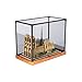 Produktbild FEIFANBOYANG Acryl-Vitrine für Lego 21061 Notre Dame de Paris Modell, staubdichte, transparente Sammlungsvitrine (nur Displaybox) (Holzmaserung)