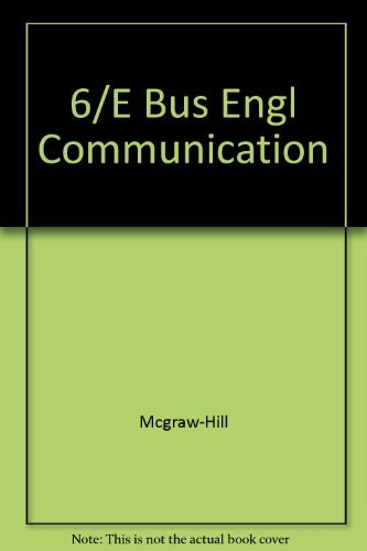 Business English and Communication 0070614202 Book Cover