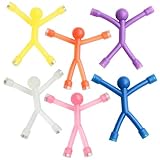KatchOn, Multicolor Magnetic Figurines Magnetic Toys - Pack of 6 | Magnetic Men for Teens Gifts,Kids Sensory Toys, Easter Basket Stuffers for Kids | Magnet People Guys for Fridge, Locker, Car Decor