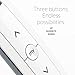 Somfy Situo 5 Pure Remote - RTS Control for Up to 5 Motorized Shades or Groups - Compatible with RTS Motors, Blinds, Shades - Not Compatible with Zigbee, Z-Wave, Wi-Fi - Warm Pure Tone 1870575