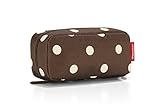 2 Steckfächer innen reisenthel multicase mocha dots WJ6018 Kosmetiktasche Federtasche Schminktasche Reisekosmetiktasche