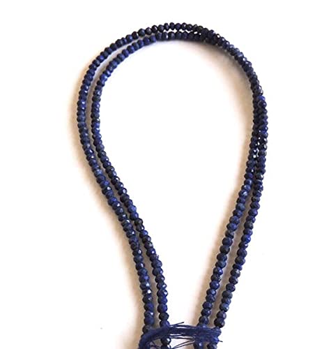 Perles lapis-lazuli pour collier personnalisé à offrir en cadeau fait main mémorable