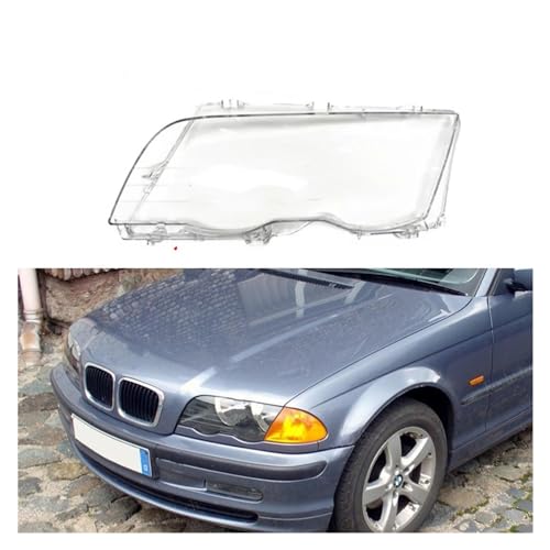 Phare opaque solution couvercle de rechange gauche pour BMW Série 3 E46
