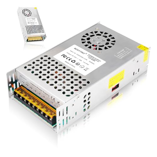 Image of 12V 50A 600W DC Switching Power Supply, AC 110v to 12v Converter (SMPS), 12 Volt Power Supply for LED Strip Light, CCTV Camera Security System,Computer Project