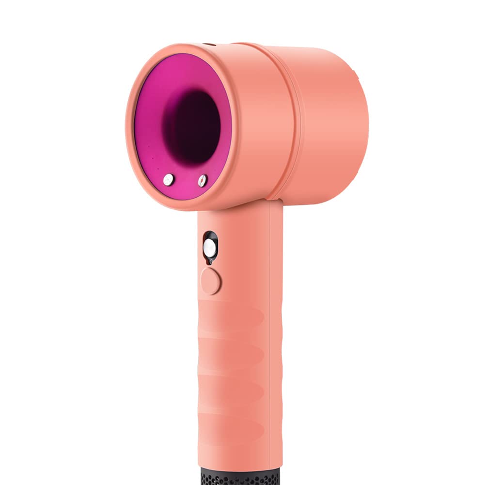 Soft Silicone Case Cover compatible with Dyson Hairdryer Travel Hair Dryer Skin Protective Case ORANGE