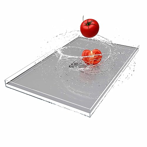 Plateau de rangement de cosmétiques de bureau en acrylique de qualité