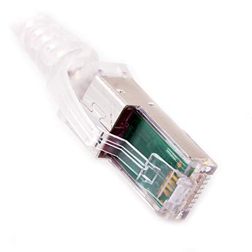Cable Patch Siemon CAT6A Blindado S/FTP 5 m Blanco miniatura 2