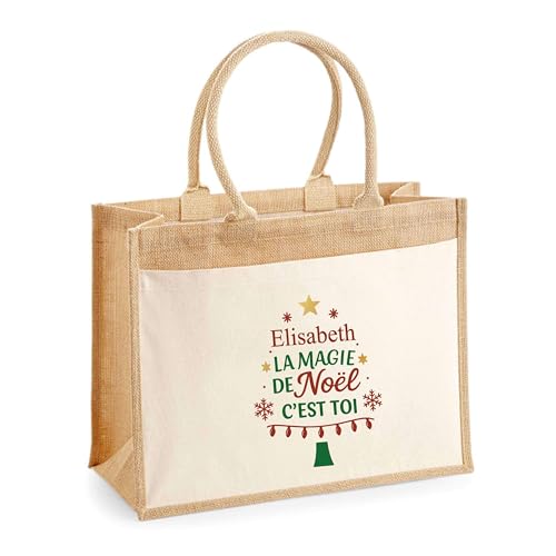 Idée cadeau Secret Santa original avec le sac shopping humour Planetee Elisabeth
