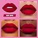 Lime Crime Velvetines Liquid Matte Lipstick, Red Rose (Ruby Red) - Bold, Long Lasting Shades & Lip Lining - Stellar Color & High Comfort for All-Day Wear - Talc-Free & Paraben-Free