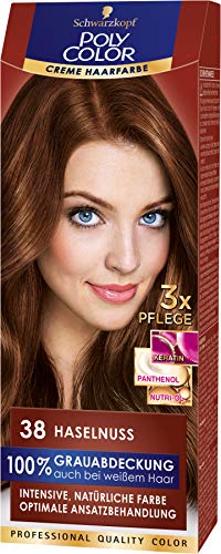 Schwarzkopf Poly Colour Cream Hair Colour 38 Hazelnut 115 ml