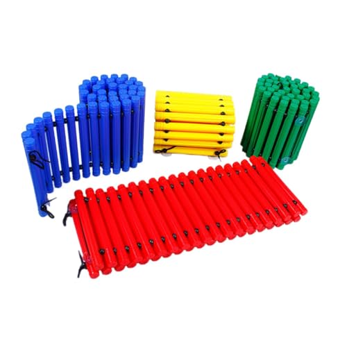 FytStycale 4 Pieces Balance Path Boards Balance Trail Beams with Suction Cup Sports Toys for Kindergarten Yard Outdoor Sports