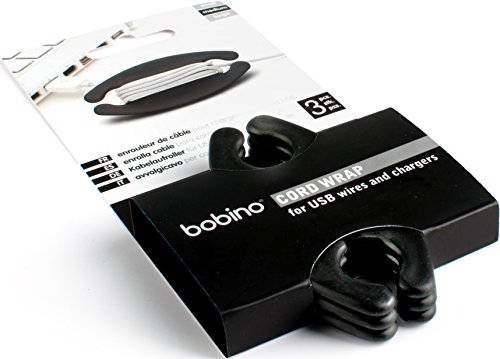 Gran cantidad de cable 3 carretes Bobino tamaño M Black