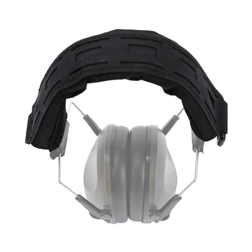 SINAIRSOFT Funda táctica para auriculares, protección modular avanzada para todas las orejeras tácticas generales, accesorios BK