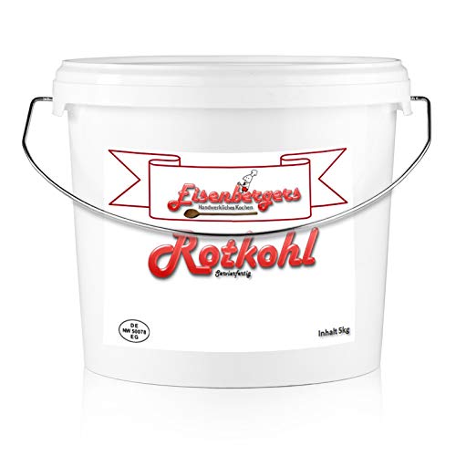 Eisenberger´s Rotkohl, mit Äpfeln, Schmalz & Zwiebeln, TK, Wintersaison, 5 kg