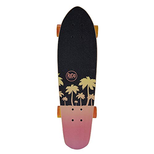 Redo Skateboard Co. Skateboard 26" Mini Branson - Sunset Palm #TOP7