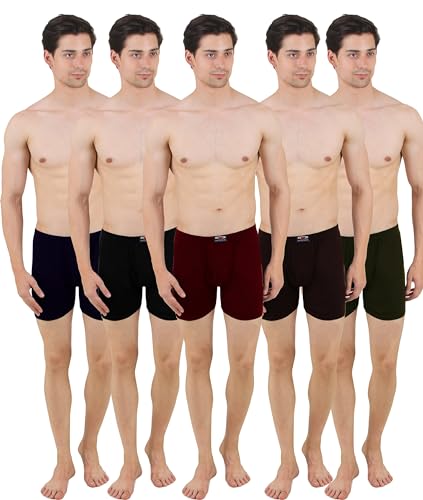 Image of HAP Men Inner Elastic Drawer Trunk /Underwear /Pack of Five